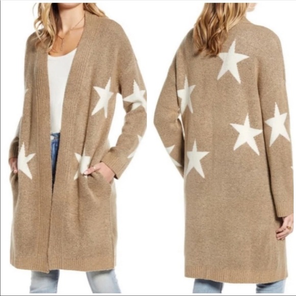 Blank NYC Count Your Stars Longline Cardigan BNWT - Picture 5 of 11